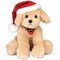 Bearington Santa's Lil' Buddy Musical Animated Christmas Dog Stuffed Animal, 13 In Christmas Musical Jingle Bells Stuffed Animal, Ideal Animated Plush Gift for Toddlers, Kids & Teens, For Ages 3-14